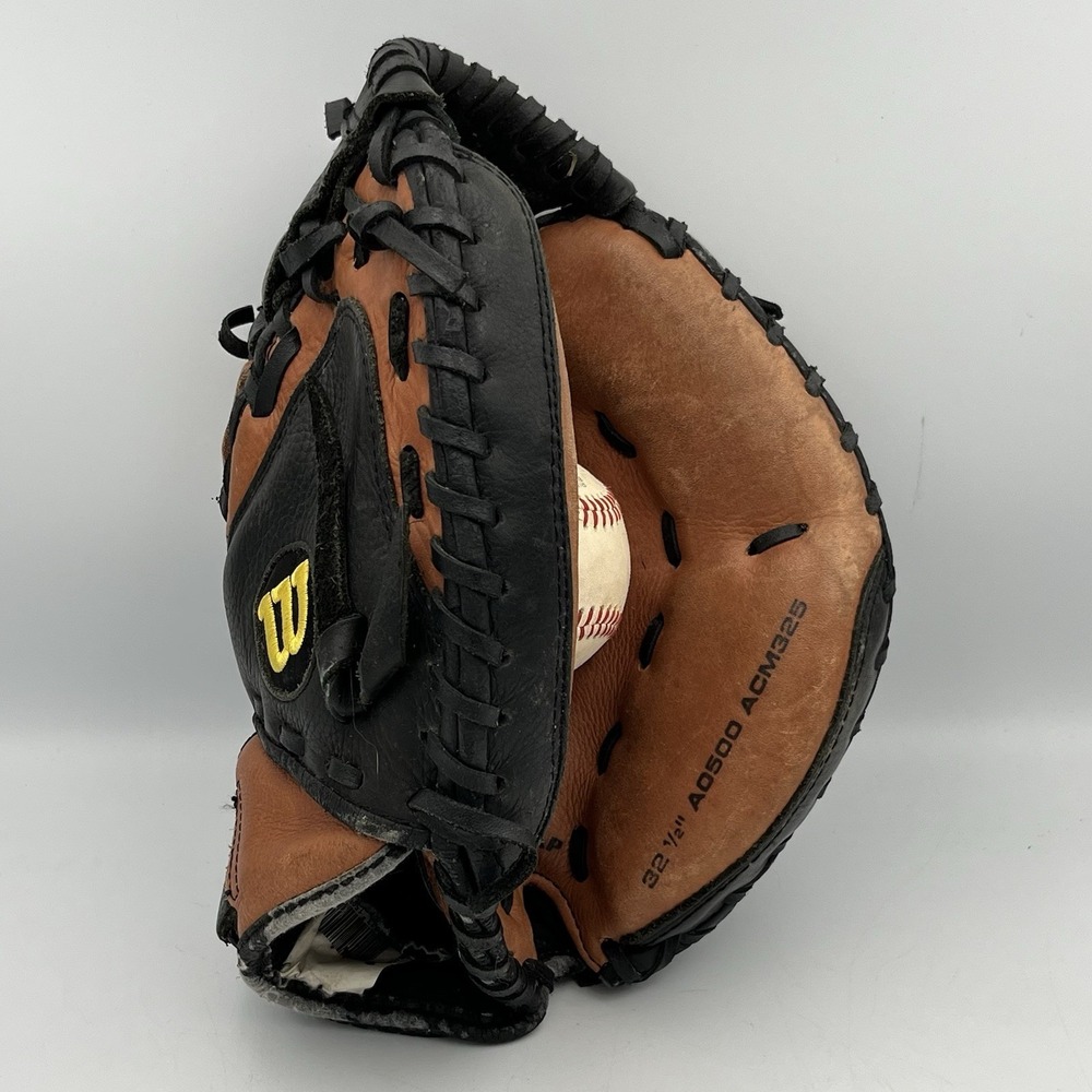 Wilson Advantage ACM325 A500 Youth Boys 32.5" Baseball Catchers Mitt RHT